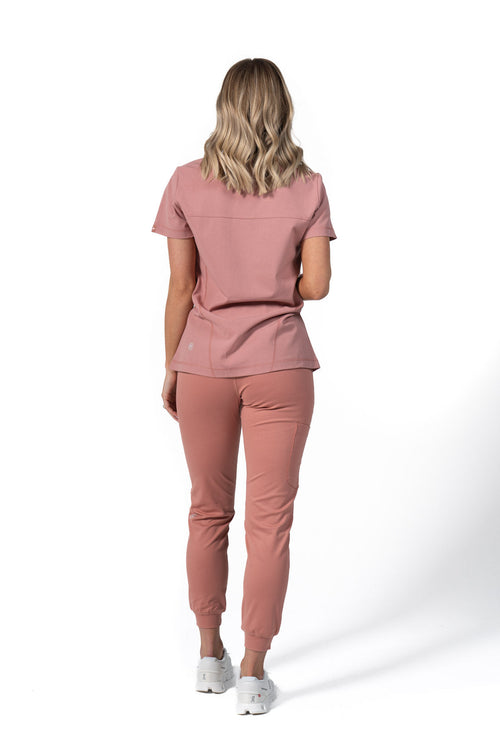 Pink Women's Jogger Scrub Pant