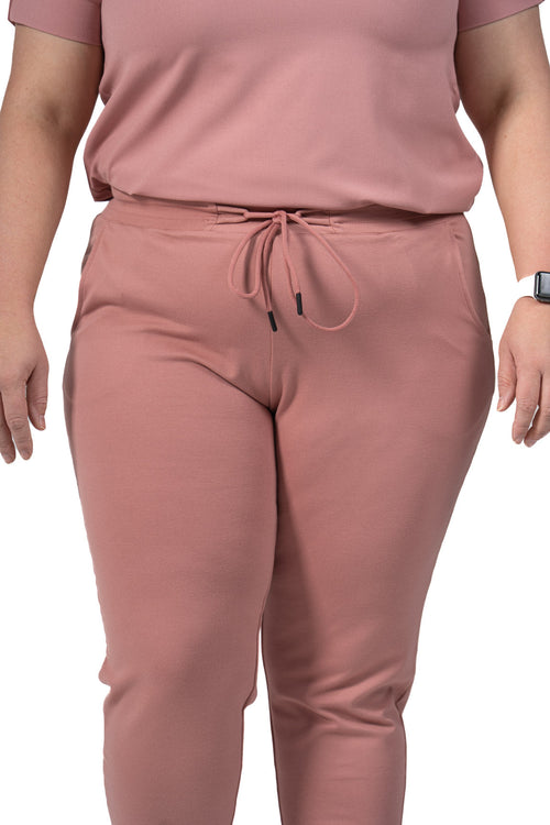 Women's Straight Scrub Pant Pink