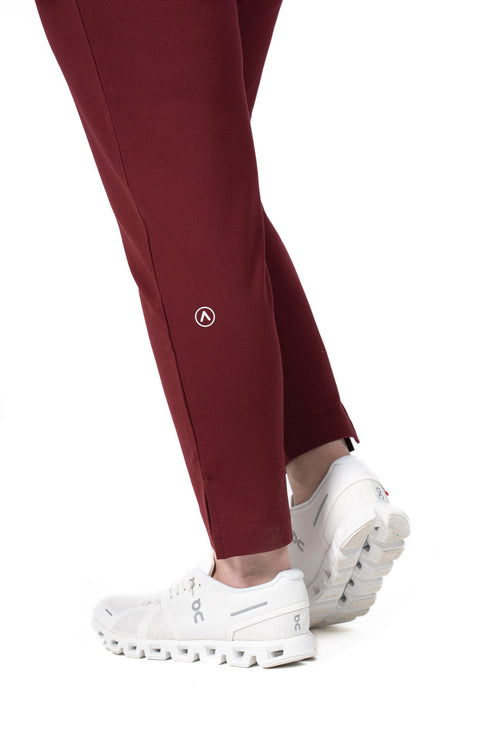 Women's Straight Scrub Pant Red