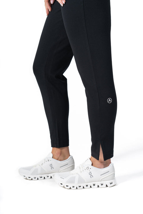 Women's Straight Scrub Pant Black