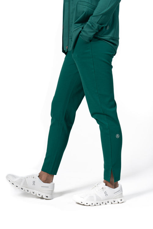 Women's Straight Scrub Pant Green