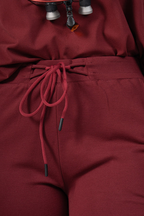 Women's Straight Scrub Pant Red